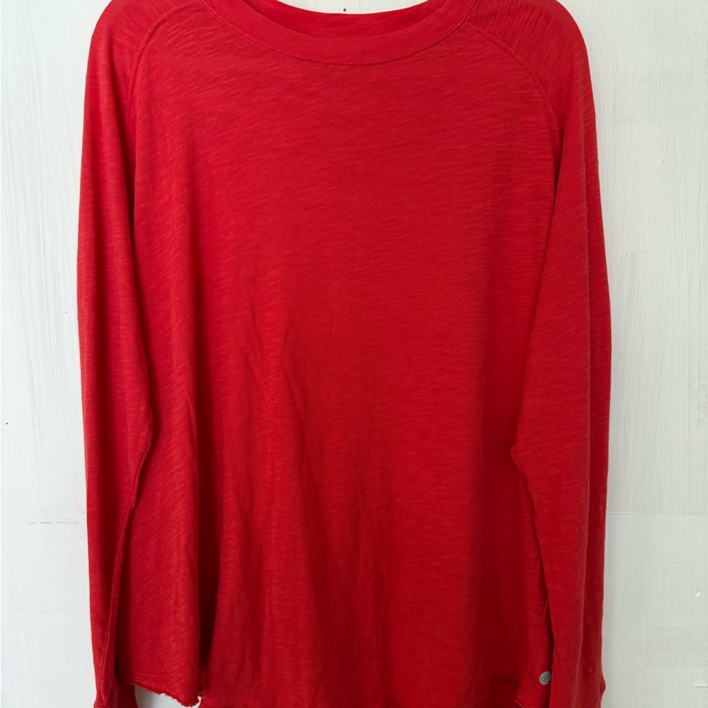 Red Womens Long Sleeve